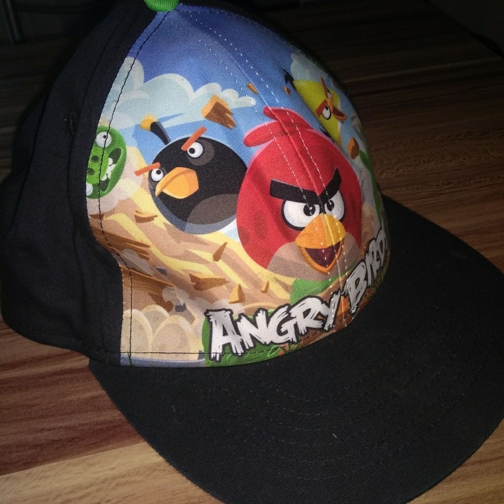 Angry birds snapback baseball cap